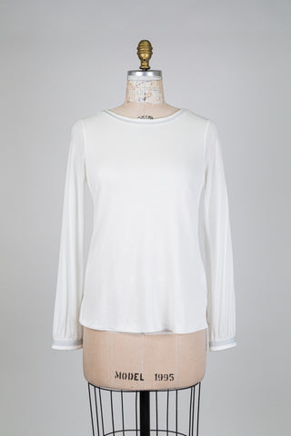 White jumper with glittery hems (6)