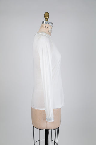 White jumper with glittery hems (6)