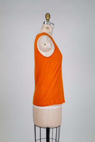 Apricot soft tank top (6)