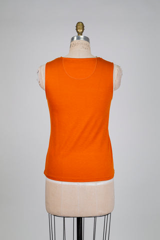 Apricot soft tank top (6)
