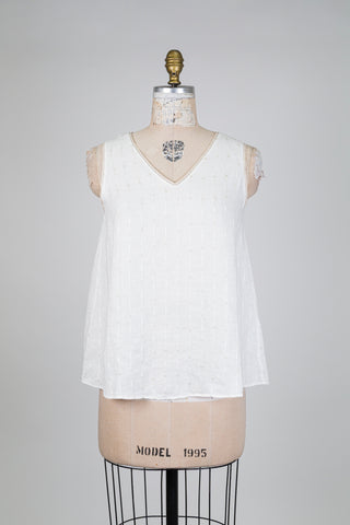 White embroidered striped tank top (6)