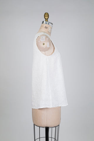 White embroidered striped tank top (6)