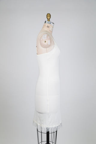 Robe jupon crème à dentelle (8)