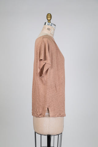 Sand gathered waist T-shirt (6)