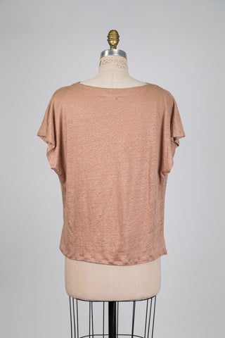 Sand gathered waist T-shirt (6)