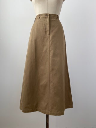 Sand skirt in cotton and linen weave (XS to M)