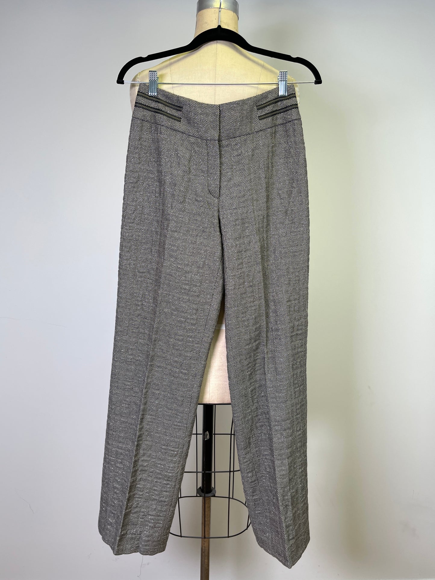 Pantalon métallique en mélange de coton (XS/S)
