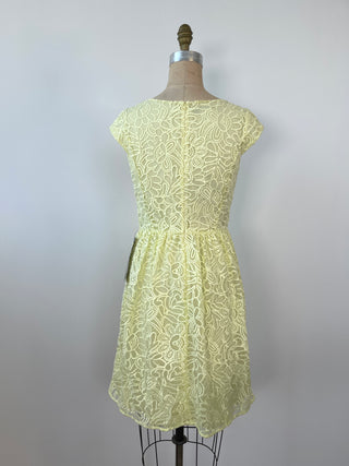 Yellow lace dress (6)