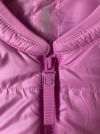 Washable sleeveless quilted pink jacket (6 to 16)