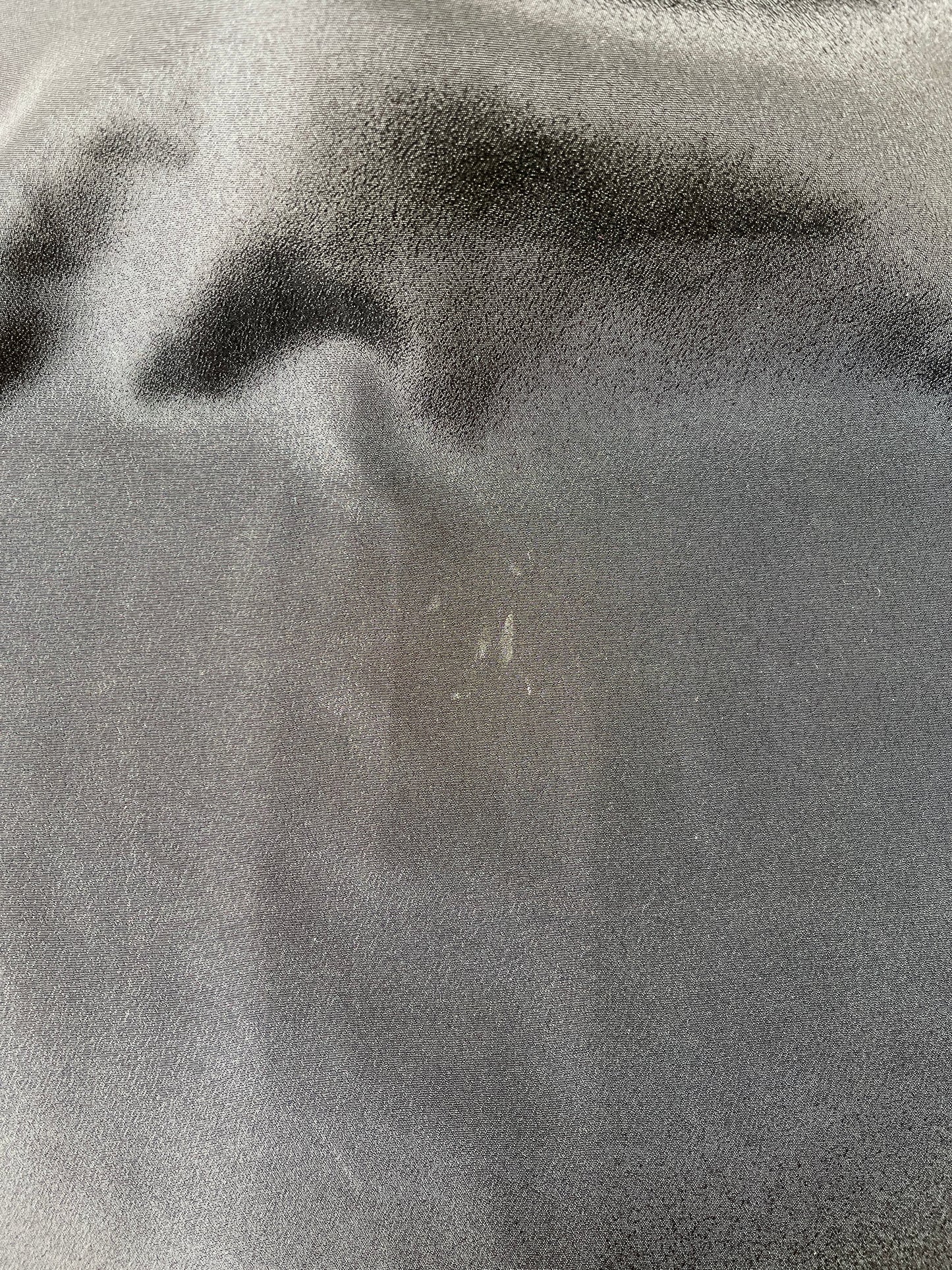 Robe noire à carreaux bleu, chocolat et blanc (XS)
