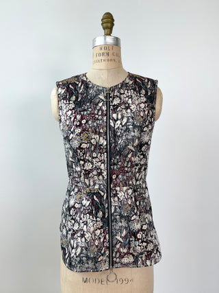 NEW* Sleeveless Floral Jacket (XS to M)