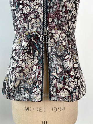 NEW* Sleeveless Floral Jacket (XS to M)