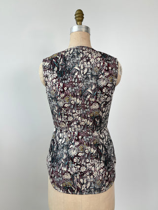 NEW* Sleeveless Floral Jacket (XS to M)