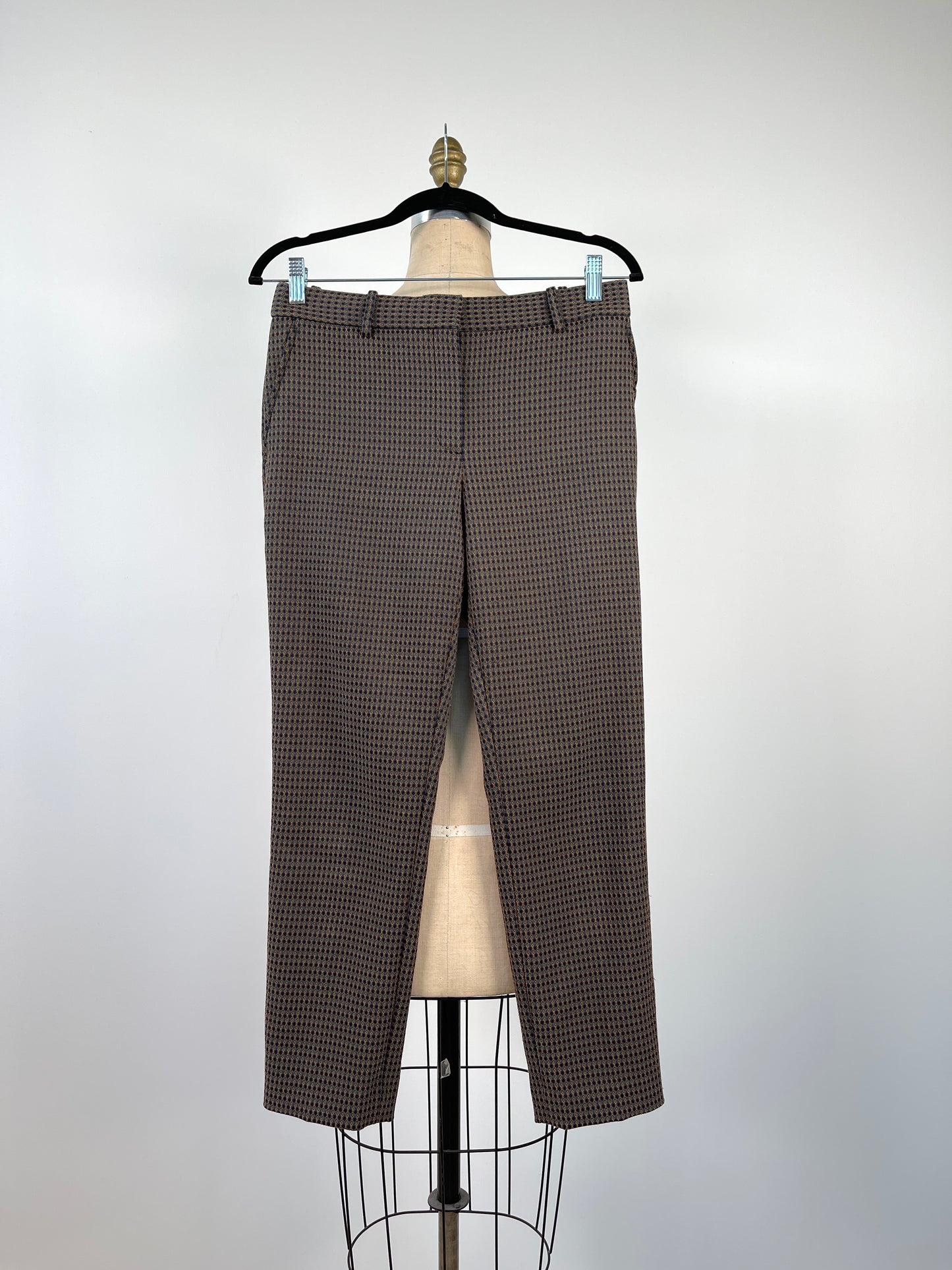 Pantalon habillé à motifs extensible (XS)